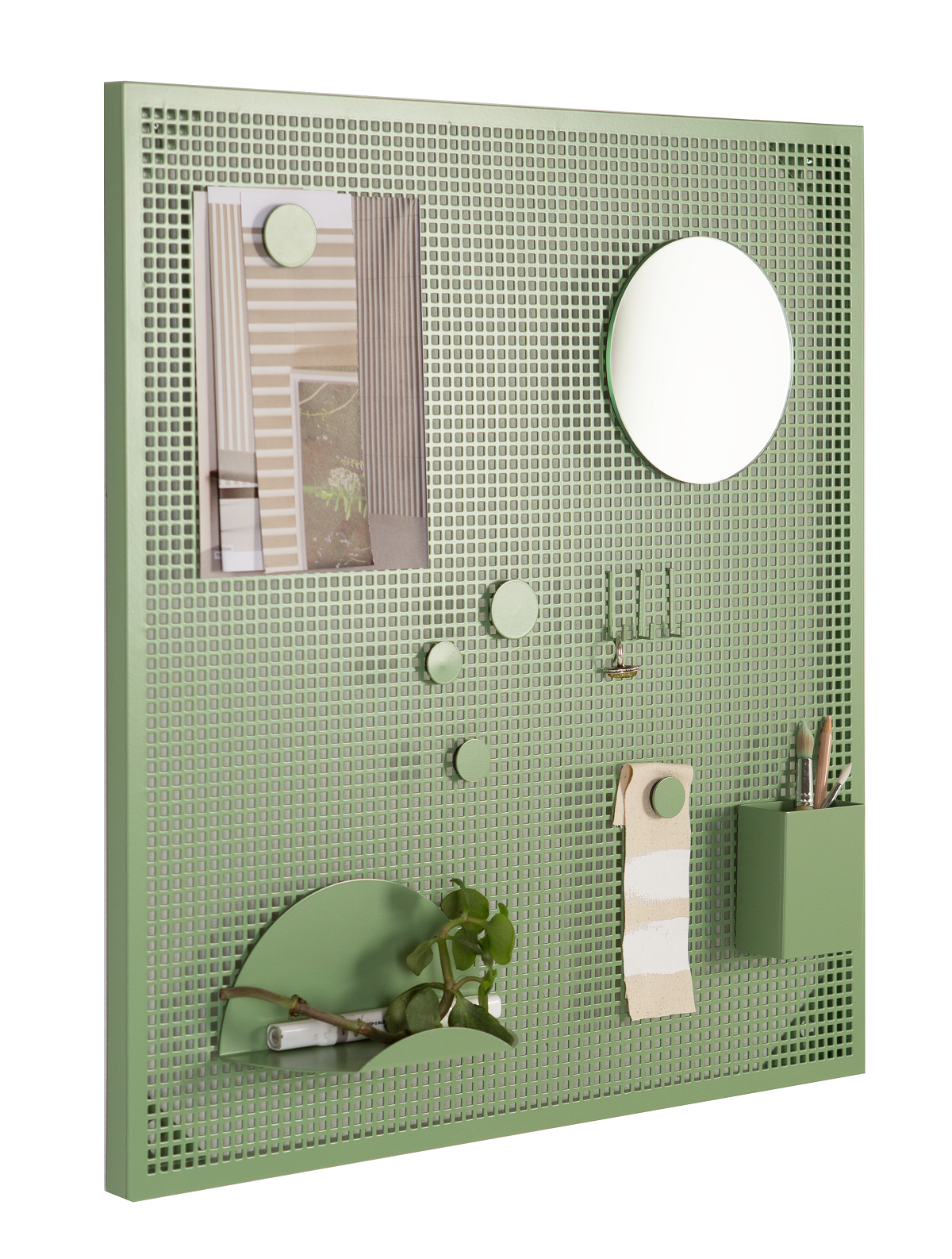 OK Design Denmark Magneetbord van gepoedercoat metaal groen kopen -  Originalshop.nl