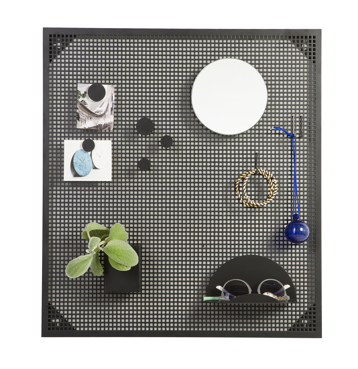 OK Design Denmark Magneetbord van gepoedercoat metaal zwart kopen -  Originalshop.nl