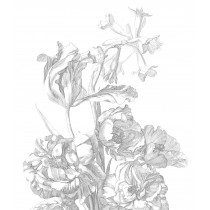 KEK Wallpaper Panel XL, Engraved Flowers, 190x220cm-8719743888692-20