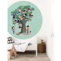 KEK Wallpaper Circle, Behangcirkel Apple Tree, ø 190 cm-8719743885882-20