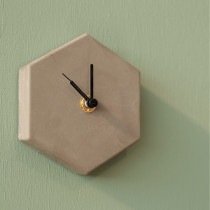 Valence Mono Clock Concrete Grey-8719689434403-20