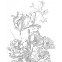 KEK Wallpaper Panel, Engraved Flowers 142.5 x 180 cm-8719743885646-20