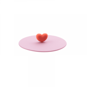 Dotz deksel uit silicone voor glas hart roze-7436956143189-20