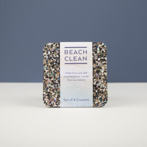 Love Liga Eco glasonderzetter set van 4 Beach Clean-5060618835222-20