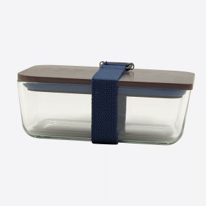 Cookut lunchbox uit glas, bamboe deksel en riem donkerblauw 20x12x8-3760195168967-20
